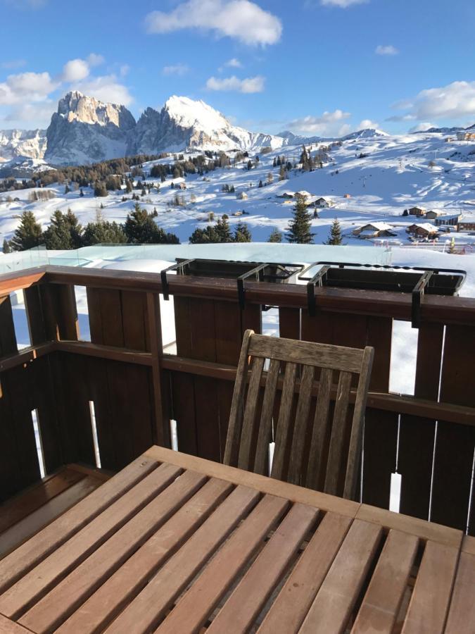 Appartamento Con Vista Sull'Alpe Di Siusi Bulla エクステリア 写真